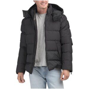 PAJAR Valby Quilted Mixed Media Puffer Jacket